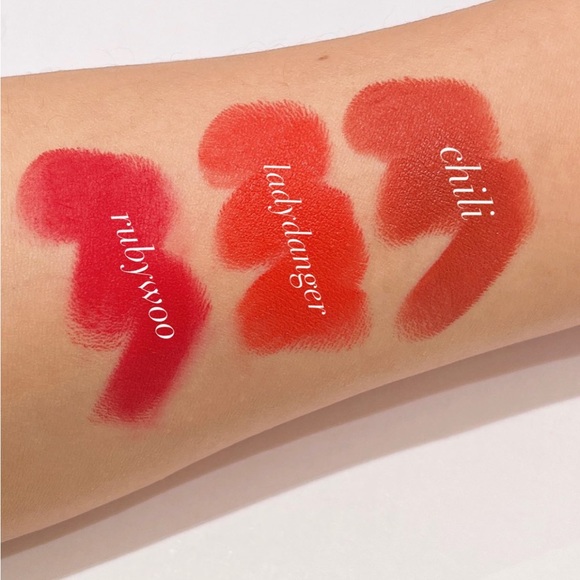 🌟LE🌟MAC Travel Exclusive Lipstick x 3 Reds - Picture 2 of 16